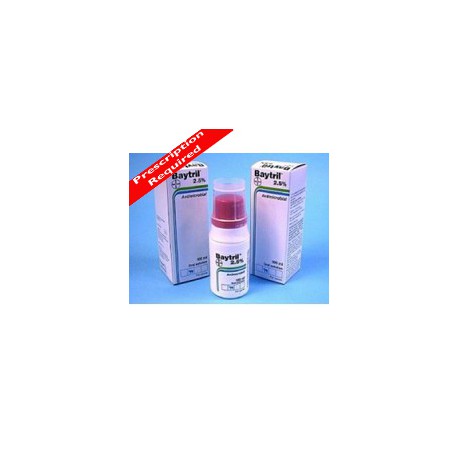 Baytril 2.5 (oral calf/exotics) 100ml Baytril 2.5 (oral calf/exotics) 100ml