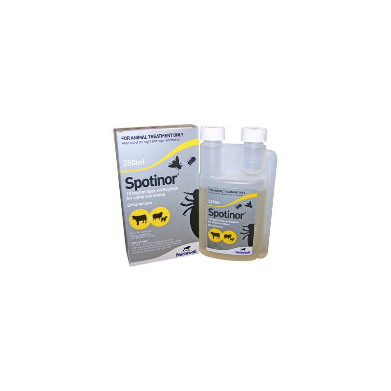 Spotinor for cattle and sheep (Out of Stock) VetMedicinesDirect